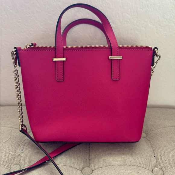 Kate Spade Pink Saffiano Crossbody Bag - Picture 2 of 4